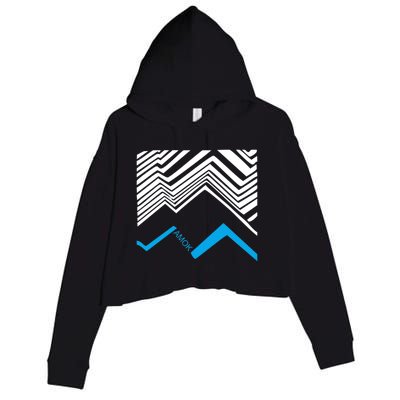 Atoms For Peace Crop Fleece Hoodie