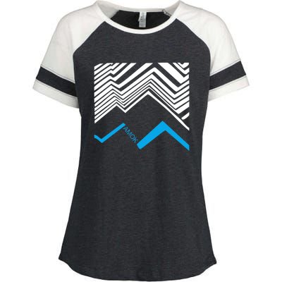 Atoms For Peace Enza Ladies Jersey Colorblock Tee