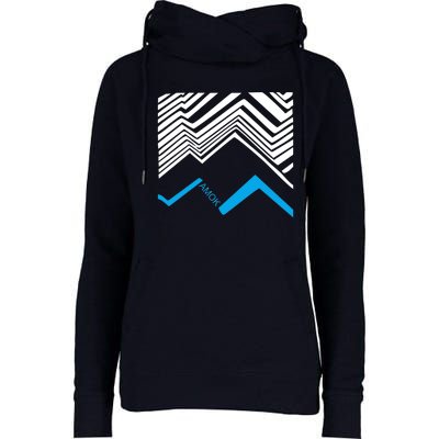 Atoms For Peace Womens Funnel Neck Pullover Hood