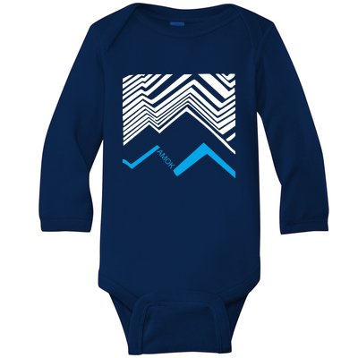 Atoms For Peace Baby Long Sleeve Bodysuit