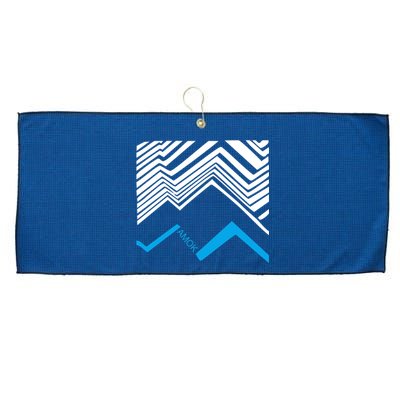 Atoms For Peace Large Microfiber Waffle Golf Towel