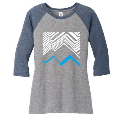 Atoms For Peace Women's Tri-Blend 3/4-Sleeve Raglan Shirt