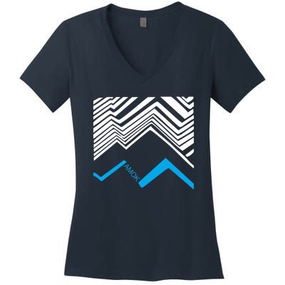 Atoms For Peace Women's V-Neck T-Shirt