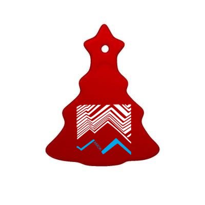 Atoms For Peace Ceramic Tree Ornament