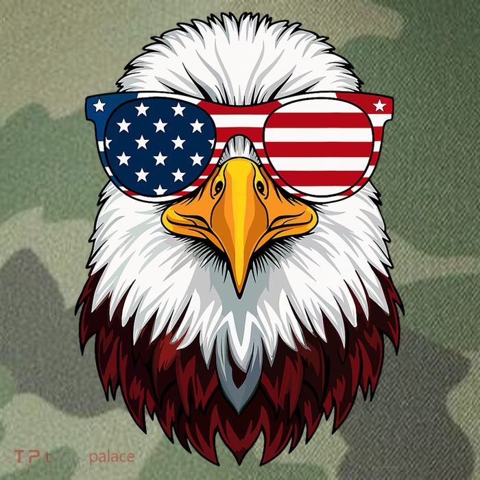 American Flag Patriotic Eagle 4th Of July Legacy Tie Dye Trucker Hat