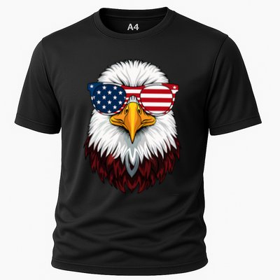 American Flag Patriotic Eagle 4th Of July Performance Shirt