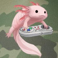 Axolotl Fish Playing Video Game Axolotl Lizard Gamers Legacy Tie Dye Trucker Hat
