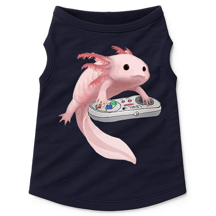 Axolotl Fish Playing Video Game Axolotl Lizard Gamers Doggie Tank