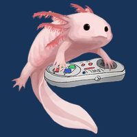 Axolotl Fish Playing Video Game Axolotl Lizard Gamers Legacy Cool Fit Booney Bucket Hat