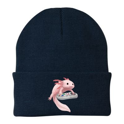 Axolotl Fish Playing Video Game Axolotl Lizard Gamers Beanie