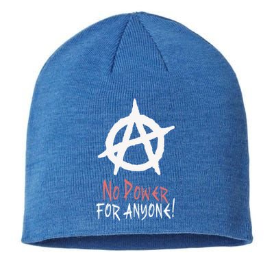 Anarchy Freedom Punks Punk Rock Anarchy Gift Sustainable Beanie