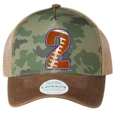American Football Player Number Two Legacy Tie Dye Trucker Hat