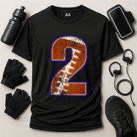 American Football Player Number Two Performance Shirt