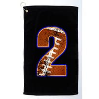 American Football Player Number Two Golf Towel