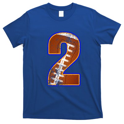 American Football Player Number Two T-Shirt