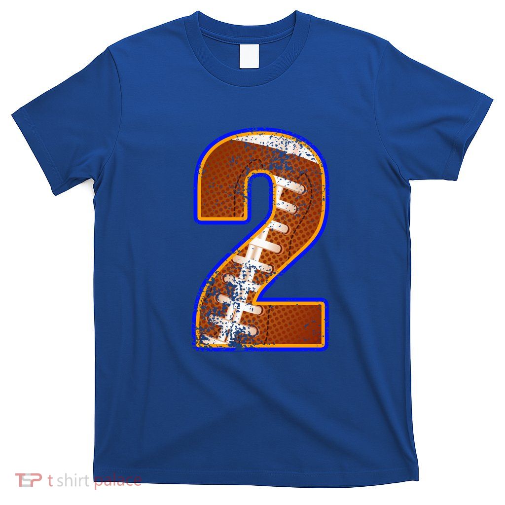 American Football Player Number Two T-Shirt