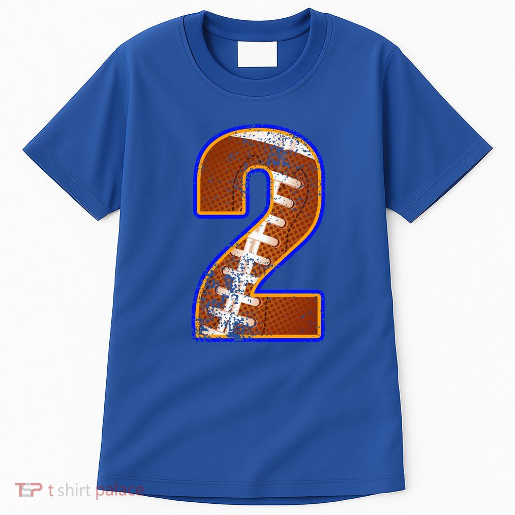 American Football Player Number Two Tall T-Shirt