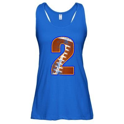American Football Player Number Two Ladies Essential Flowy Tank