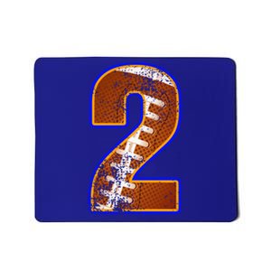 American Football Player Number Two Mousepad