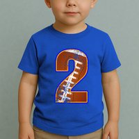 American Football Player Number Two Toddler T-Shirt