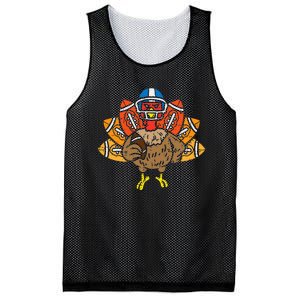 American Football Player Turkey Thanksgiving Day Mesh Reversible Basketball Jersey Tank