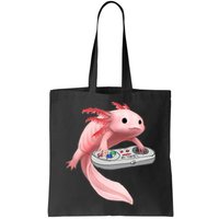 Axolotl Fish Playing Video Game White-Axolotl Lizard Gamers Bag