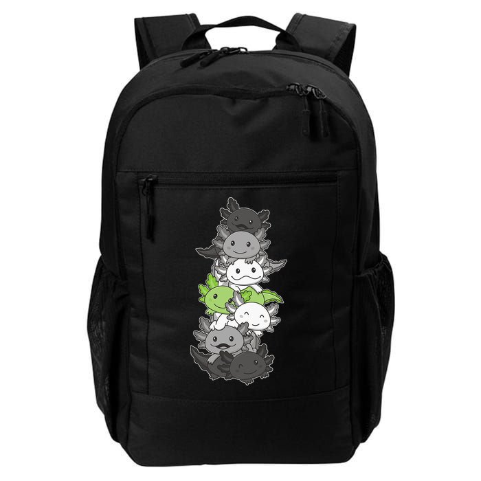 Agender Flag Pride Month Lgbtq Agender Axolotl Backpack
