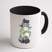 Agender Flag Pride Month Lgbtq Agender Axolotl Mug