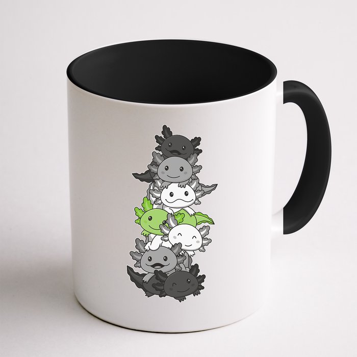 Agender Flag Pride Month Lgbtq Agender Axolotl Mug