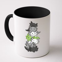 Agender Flag Pride Month Lgbtq Agender Axolotl Mug