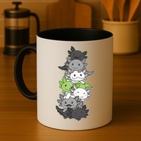 Agender Flag Pride Month Lgbtq Agender Axolotl Mug
