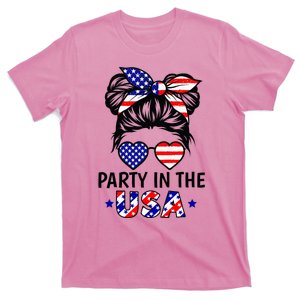 American Flag Party In Usa 4th July Patriotic T-Shirt