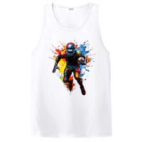 American Football Player Paint PosiCharge Competitor Tank