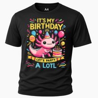 Axolotl Fun Party Kawaii Axolot Birthday Cooling Performance Crew T-Shirt