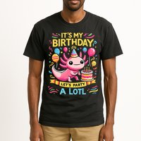 Axolotl Fun Party Kawaii Axolot Birthday Tall T-Shirt