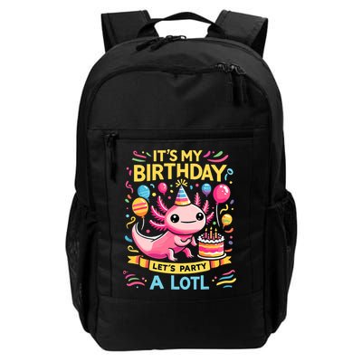 Axolotl Fun Party Kawaii Axolot Birthday Backpack
