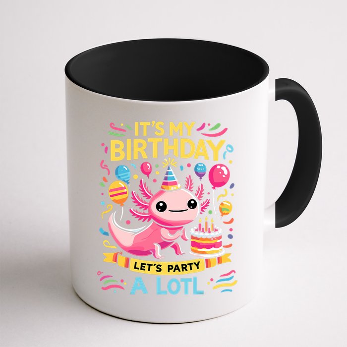 Axolotl Fun Party Kawaii Axolot Birthday Mug