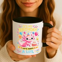 Axolotl Fun Party Kawaii Axolot Birthday Mug