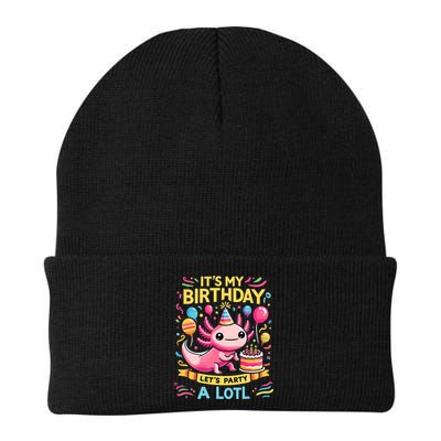 Axolotl Fun Party Kawaii Axolot Birthday Beanie