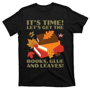 Autumn Foliage Peeping Book T-Shirt