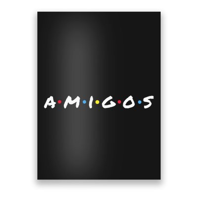 Amigos Fun Pop Culture Friends Humor Cute and Trendy TV Poster
