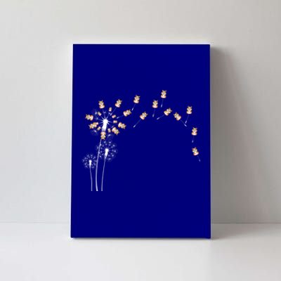 Animal Flower Plant Great Gift Dandelion Hamster Gift Canvas