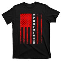 American Flag #PUREBLOOD I Am Pure Blood NonGmo T-Shirt