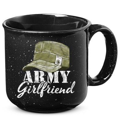 Army Friend Proud Vintage Physical Fitness Workout Gift Cool Gift 15oz Campfire Ceramic Mug
