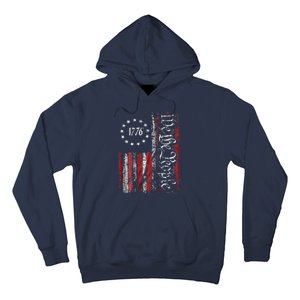 American Flag Patriotic 1776 We The People USA Hoodie