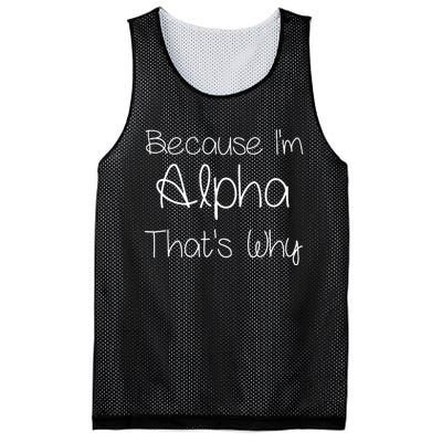 Alpha Funny Personalized Birthday Women Name Gift Idea Mesh Reversible Basketball Jersey Tank