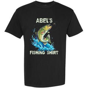 Abel's Fishing Personalized Fishing Garment-Dyed Heavyweight T-Shirt