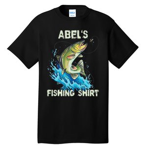 Abel's Fishing Personalized Fishing Tall T-Shirt