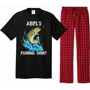 Abel's Fishing Personalized Fishing Pajama Set