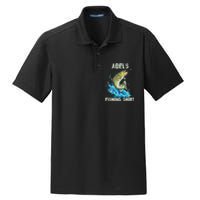 Abel's Fishing Personalized Fishing Dry Zone Grid Polo